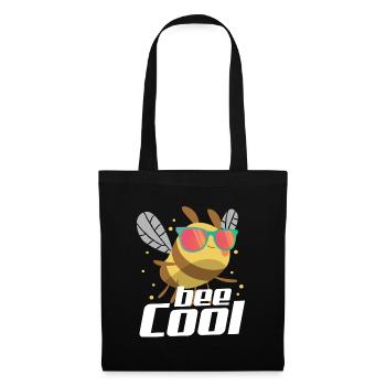 Bee Cool Funny Beekeeper Apiarist Bee Hive Manager - Tote Bag - black - Front