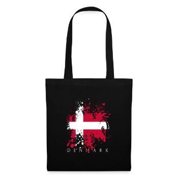 Denmark Denmark Dansk Copenhagen flag flag - Tote Bag - black - Front