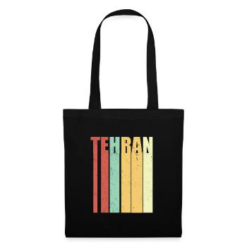 Tehran Iran vintage - Tote Bag - black - Front