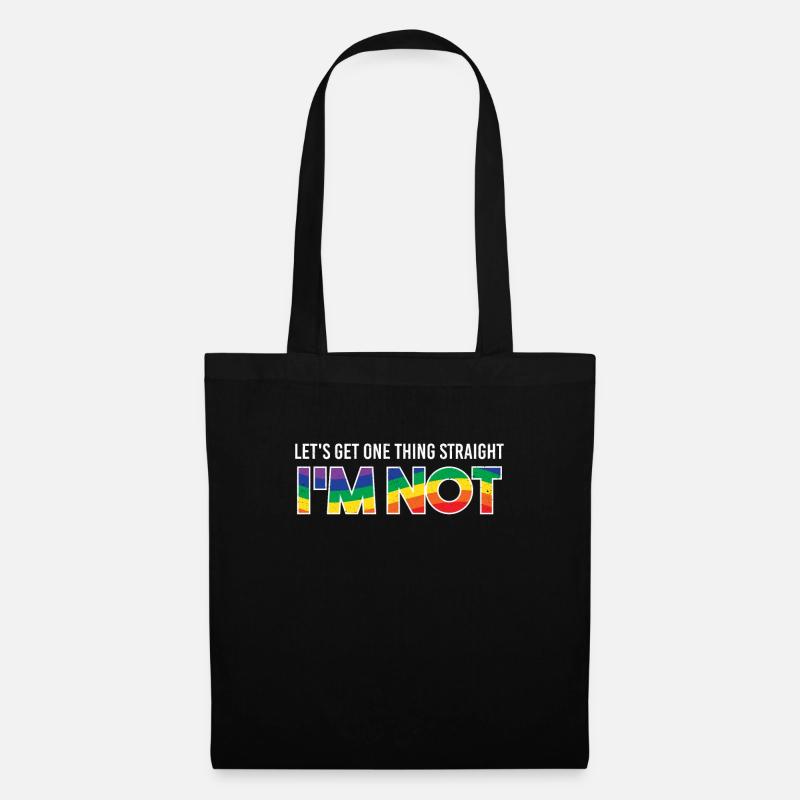 lgbt - Stoffbeutel - Schwarz