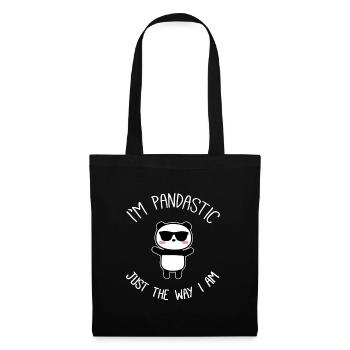 panda - Tote Bag - black - Front