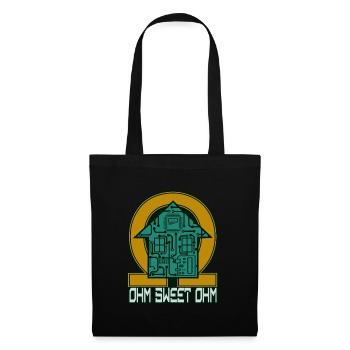 Ohm Sweet Ohm Resistor Electronics Electronics Technician - Tote Bag - black - Front
