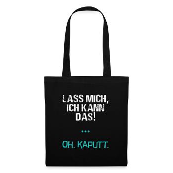 Let Me I Can The Oh Broken T-Shirt I Say - Tote Bag - black - Front