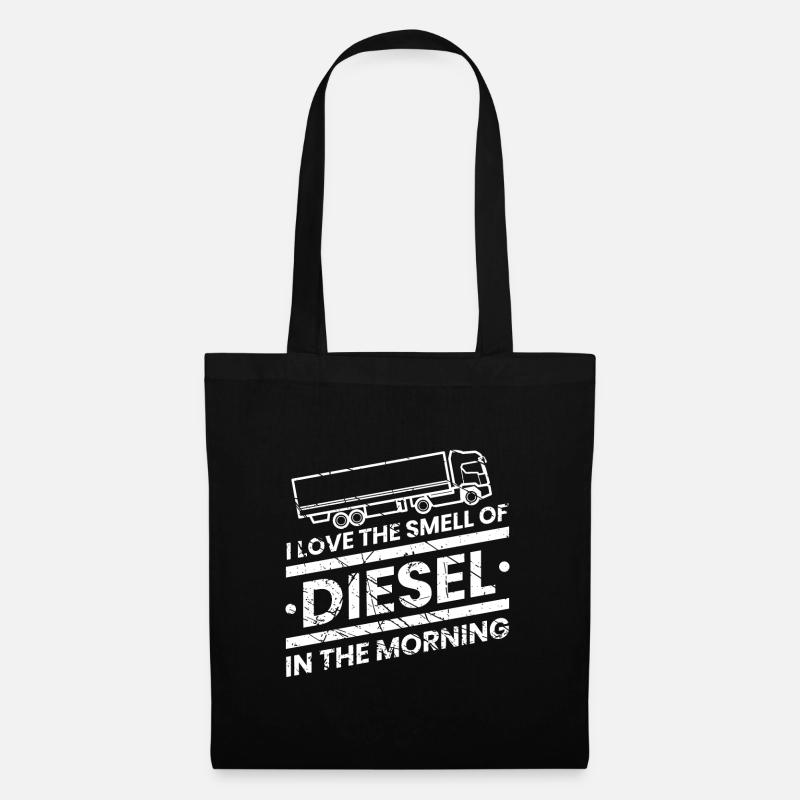 trucker - Stoffbeutel - Schwarz