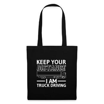 trucker - Tote Bag - black - Front