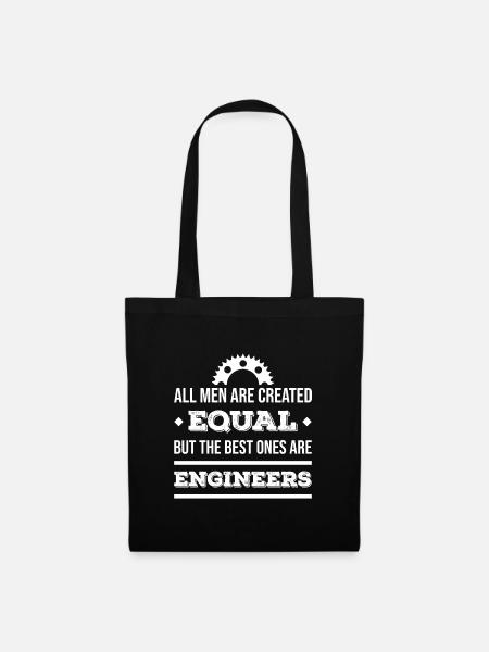 engineer - Tote Bag - black