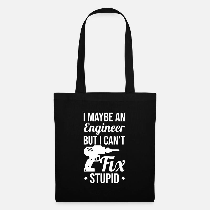 ingenieur - Stoffbeutel - Schwarz