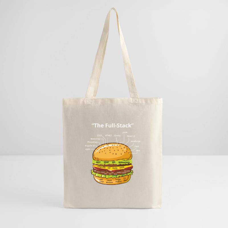 Computer Programmer Coders Software Burger Lovers Tote Bag