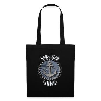 Anchor Hamburger Jung Seemann Gift Idea Moin - Tote Bag - black - Front