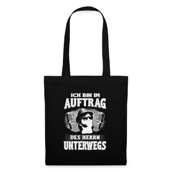 Legendärer Blues-Mission – Im Auftrag des Herrn - Stoffbeutel - Schwarz - Vorne