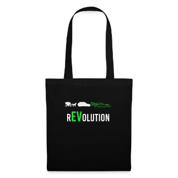 Voiture électrique électrique eauto rEVolution - Sac en tissu - noir - Devant