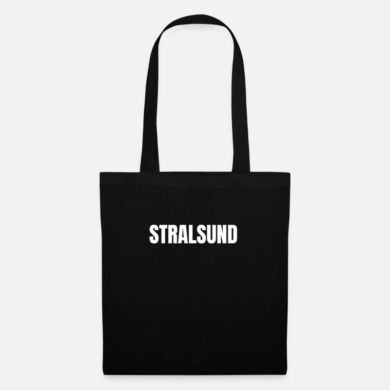 Stralsund - Stoffbeutel - Schwarz