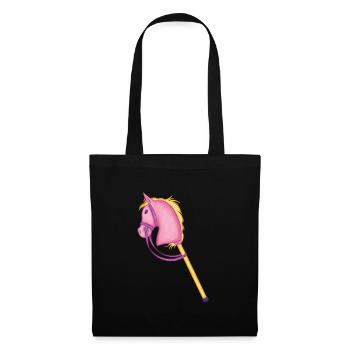 Buntes Steckenpferd Cool Hobby Horse Cadeaux - Sac en tissu - noir - Devant