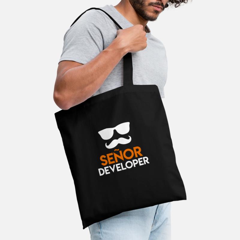 Senor Developer Programmeur développeur Nerd Sac en tissu