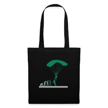 Parachute Evolution Parachute Skydiving - Sac en tissu - noir - Devant