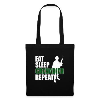 Grenadier Panzergrenadier Soldier Gift - Tote Bag - black - Front