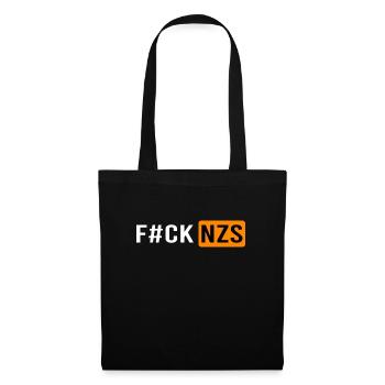 Links Antifaschist Linke Geschenkidee - Stoffbeutel - Schwarz - Vorne