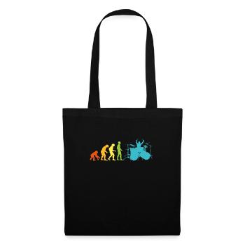 Groupe de musique Batteur Evolution Drumsticks - Sac en tissu - noir - Devant