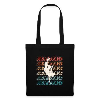 Urban Dance Street Art Breakdancer Hip Hop - Sac en tissu - noir - Devant