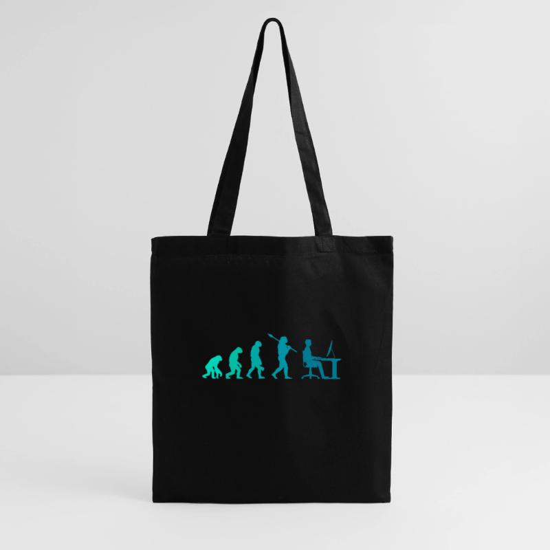 Programmeur Evolution Bureau bureau cadeau Sac en tissu
