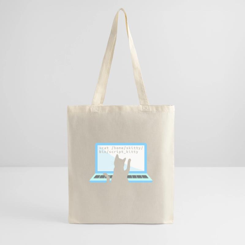 Chat comme codeur codeur propriétaire de chat Sac en tissu