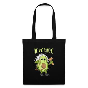 Droit Avocat Advocado Avocats Cadeau Étudiant - Sac en tissu - noir - Devant