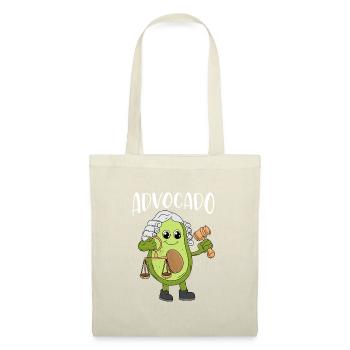 Étudiant en droit vegan disant Advocado - Sac en tissu - nature - Devant