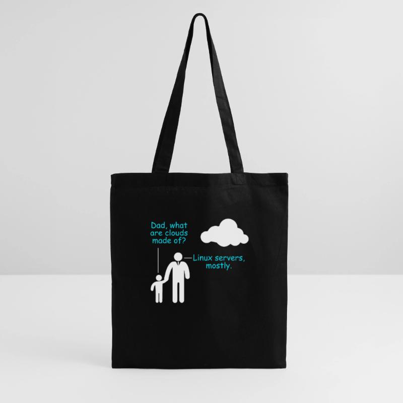 Coder Logiciel Développeur Blague Cloud Linux Server Sac en tissu