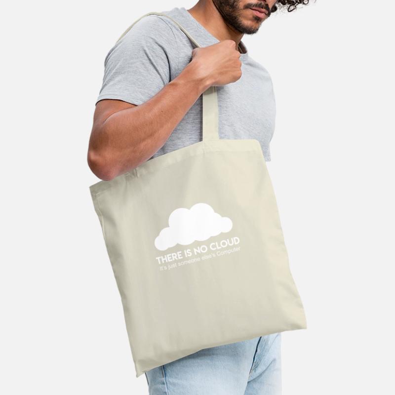 Server Cloud Saying Computer Scientist Coder Tote Bag