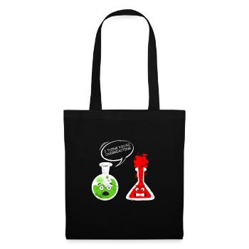 Chemistry Laboratory Technicians Joke Overreact Laboratory - Tote Bag - black - Front