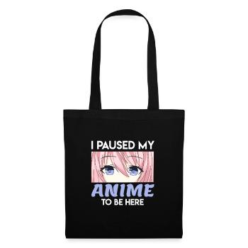 Anime Manga - Tote Bag - black - Front