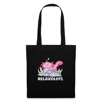Relaxolotl - Tote Bag - black - Front