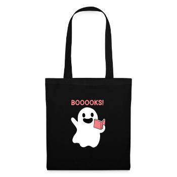 Booook's Books Ghost Spirit Spirits - Tote Bag - black - Front