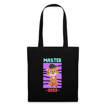 Master Abschluss 2022 Master - Stoffbeutel - Schwarz - Vorne