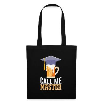 Call Me Master Degree 2022 Master Man - Tote Bag - black - Front