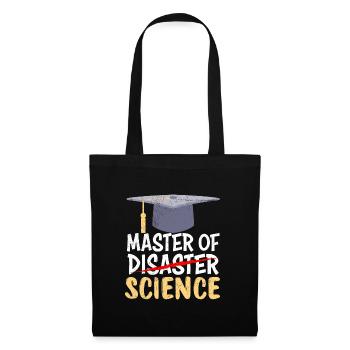 Master of Science Master of Disaster Master - Tote Bag - black - Front