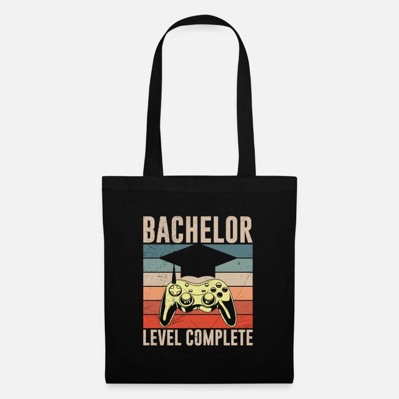 Bachelor Level Complete Bachelor Abschluss - Stoffbeutel - Schwarz