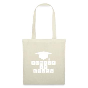 Bachelor of Science Bachelorabschluss Bachelor - Stoffbeutel - Natur - Vorne