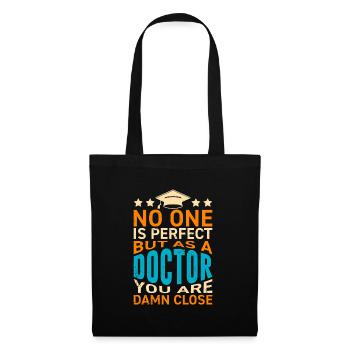 Doctor 2022 almost perfect Doctorate Dissertation - Tote Bag - black - Front