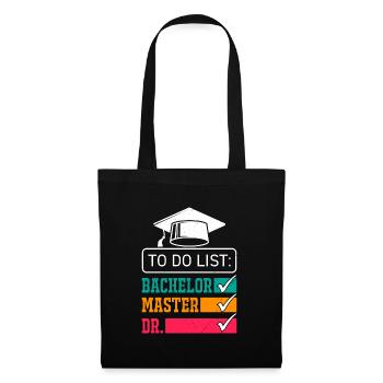 Doctor 2022 Doctorate doctorate passed - Tote Bag - black - Front