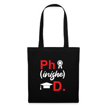 Disputation 2022 Thèse de doctorat - Sac en tissu - noir - Devant