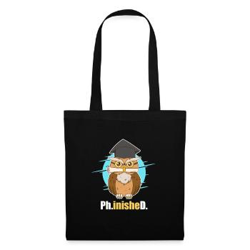 Disputation Doctor 2022 Doctorat - Sac en tissu - noir - Devant
