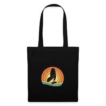 Wing Foil WIng Surf Retro - Stoffbeutel - Schwarz - Vorne