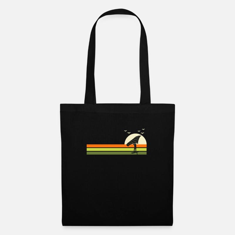 Wing Surf Retro Wing Foil Wingfoil - Sac en tissu - noir