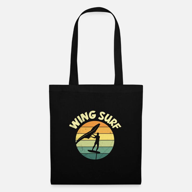 Wing Surf Retro Wing Foil - Stoffbeutel - Schwarz