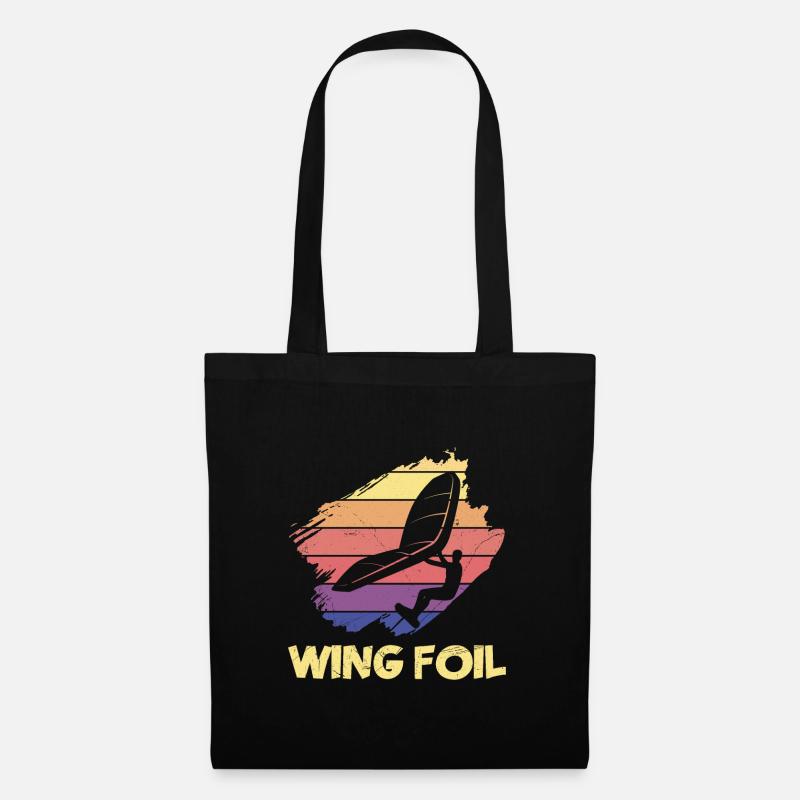 Wing Foil - Stoffbeutel - Schwarz