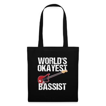 Bassist Music Musician Bass Gift - Tote Bag - black - Front