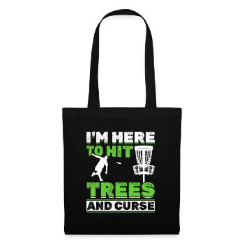 Frisbee Disc Golf - Sac en tissu - noir - Devant