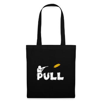Pull Tontaubenschießen - Stoffbeutel - Schwarz - Vorne