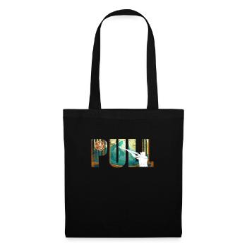 Tir de tir de pigeon d’argile Tireur sportif - Sac en tissu - noir - Devant